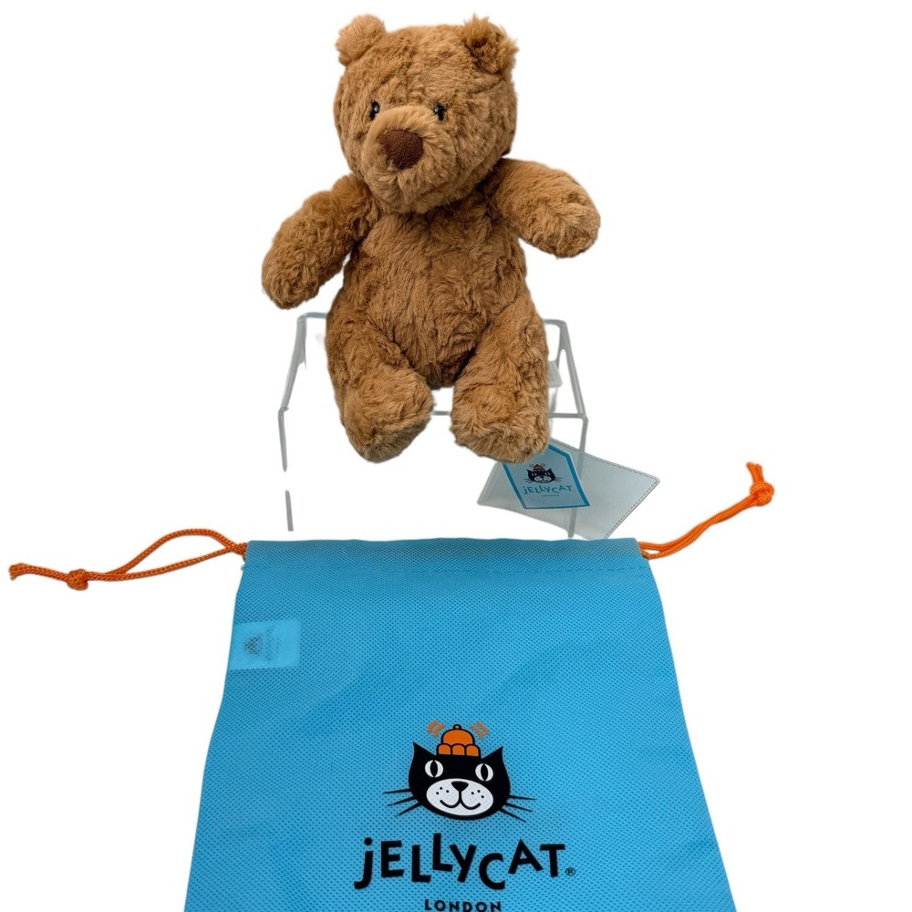 Jelly Cat London Tiny Bartholomew Bear NWT Brown